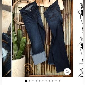 “Livy” High Rise Wide Leg Jeans by Kimes Ranch & Savannah Sevens